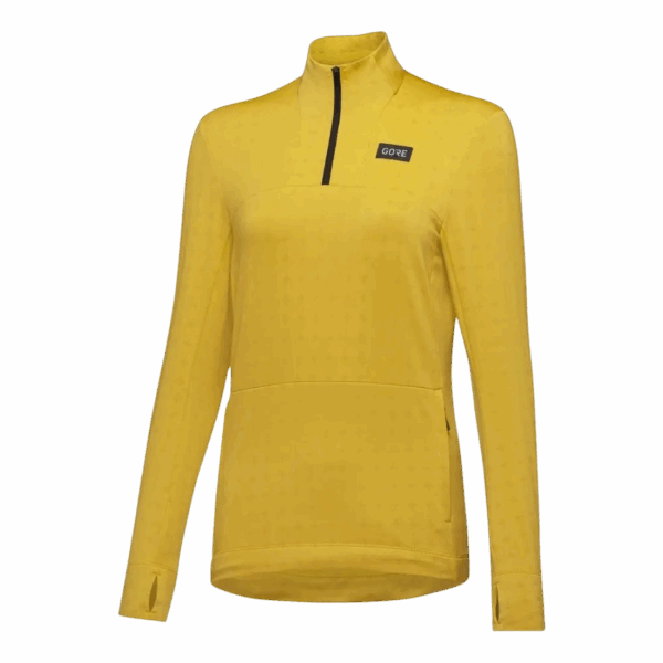 GORE WEAR EVERYDAY THERMO 1/4-ZIP SHIRT Damen Gelb 36