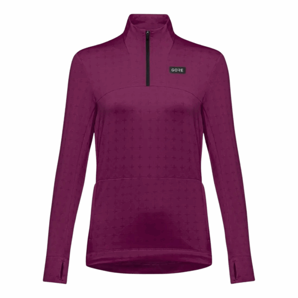 GORE WEAR EVERYDAY THERMO 1/4-ZIP SHIRT Damen Violett 36