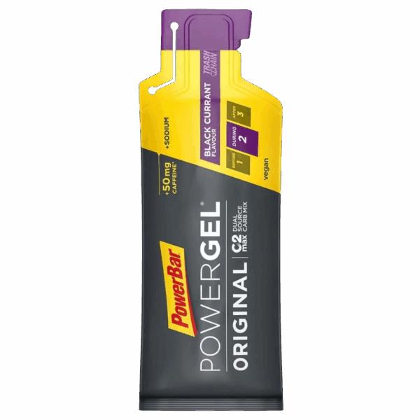 POWERBAR POWERGEL Black Currant (mit Koffein) 1 Stück