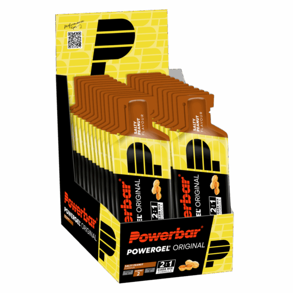 POWERBAR POWERGEL SALTY PEANUT BOX