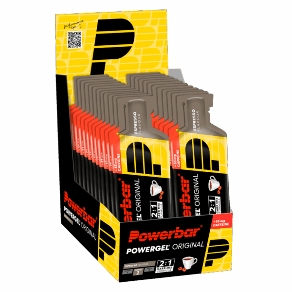 POWERBAR POWERGEL ESPRESSO (mit Koffein) 1 Box (24 Stück)