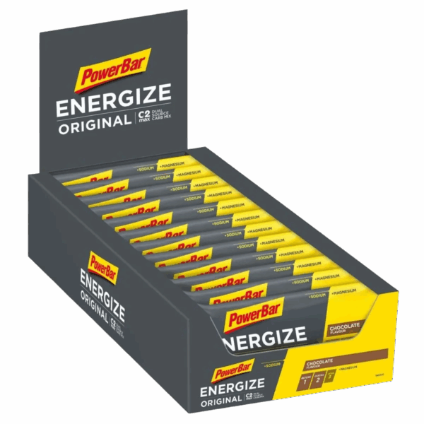 POWERBAR ENERGIZE RIEGEL ORIGINAL - CHOCOLATE BOX