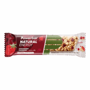 POWERBAR NATURAL ENERGY RIEGEL VEGAN STRAWBERRY-CRANBERRY BOX
