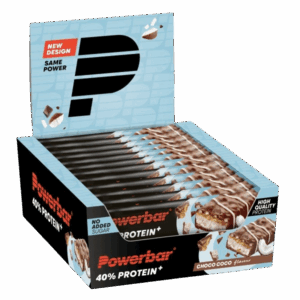 POWERBAR 40% PROTEIN+ CRISP RIEGEL Choco Coco 1 Box (12 Stück)
