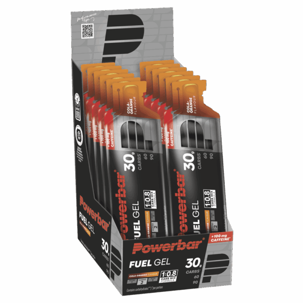 POWERBAR FUELGEL 30 Cola Orange + Caffeine 1 Box (12 Stück)