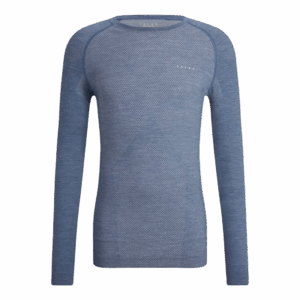 FALKE WOOL-TECH LIGHT LANGARM-SHIRT Herren Blau M