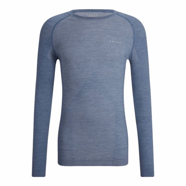 FALKE WOOL-TECH LIGHT LANGARM-SHIRT Herren Blau L