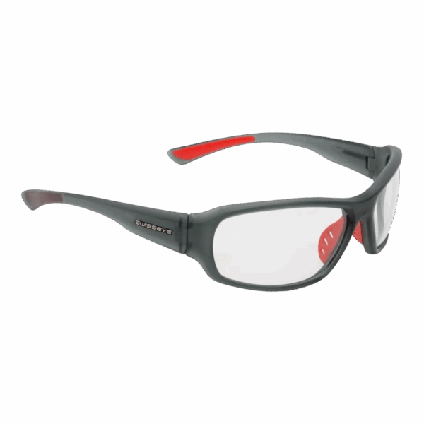 SWISS EYE FREERIDE Sportbrille Unisex CRYSTAL GREY MATT/RED
