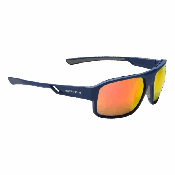 SWISS EYE WIN Sportbrille Unisex DARK BLUE MATT/GREY