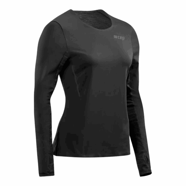 CEP RUN SHIRT LONG SLEEVE Damen Schwarz M