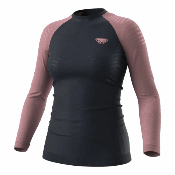 DYNAFIT TOUR LIGHT MERINO LONGSLEEVE Damen Rosa L