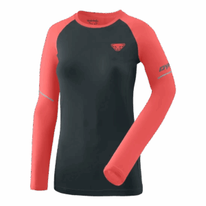 DYNAFIT ALPINE PRO L/S Laufshirt Damen blueberry HOT CORAL L