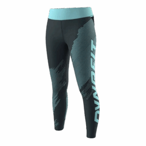DYNAFIT ULTRA GRAPHIC LONG TIGHTS Damen Blau L