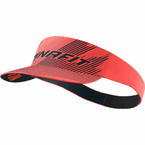 DYNAFIT ALPINE GRAPHIC VISOR BAND Unisex HOT CORAL
