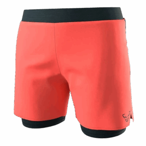 DYNAFIT ALPINE PRO 2IN1 SHORTS Damen hot coral