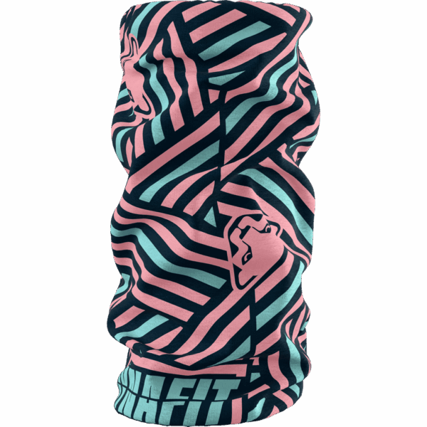 DYNAFIT LOGO NECK GAITER Unisex mokarosa/3010 RAZZLE DAZZLE