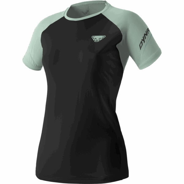 DYNAFIT ALPINE PRO S/S TEE Damen black out / jadelite M