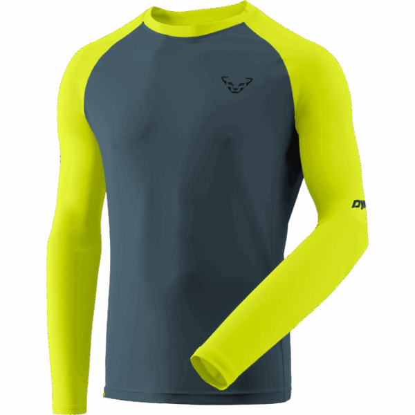 DYNAFIT ALPINE PRO M L/S TEE Herren ultra yellow XXL