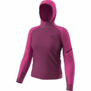 DYNAFIT ALPINE KAPUZENLONGSLEEVE Damen magenta XS