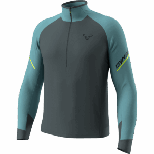 DYNAFIT ALPINE LANGARMSHIRT 1/2 Zip Herren smoke blue XXL