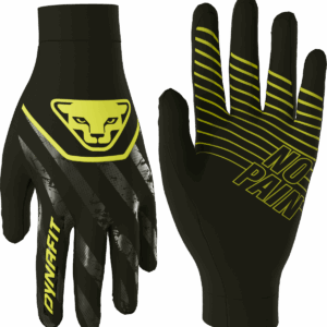 DYNAFIT TRAIL REFLECTIVE GLOVES Unisex black out/yellow Gr. M