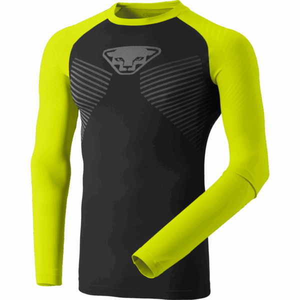DYNAFIT SPEED DRYARN Longsleeve Baselayer Herren ultra yellow S