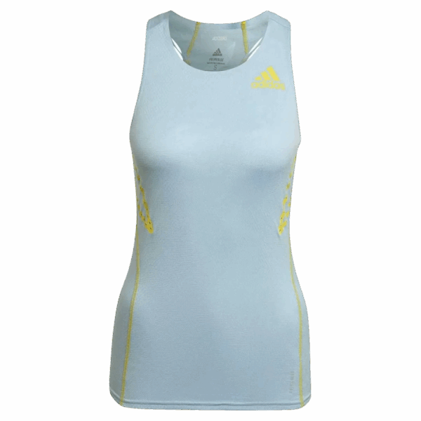 ADIDAS ADIZERO PRIMEBLUE TANK Damen Blau XS