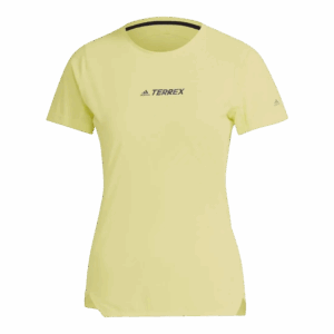 ADIDAS TERREX PARLEY AGRAVIC TRAIL RUNNING ALL-AROUND T-SHIRT Damen Gelb XS