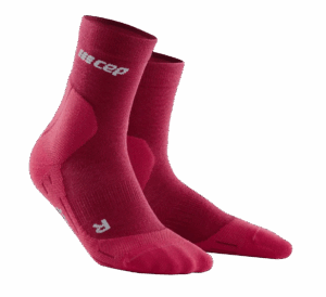 CEP COLD WEATHER MID-CUT SOCKS Damen Rot