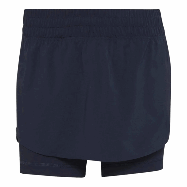ADIDAS RUN ICONS 3-STREIFEN RUNNING SKORT Damen Blau XS