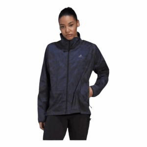 ADIDAS FAST RUNNING JACKE Damen Blau M Art.-Nr. HK8993