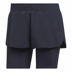 ADIDAS RUN ICONS 2IN1 RUNNING SHORTS Damen Schwarz XS