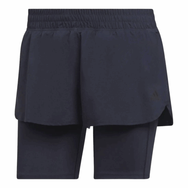 ADIDAS RUN ICONS 2IN1 RUNNING SHORTS Damen Schwarz XS