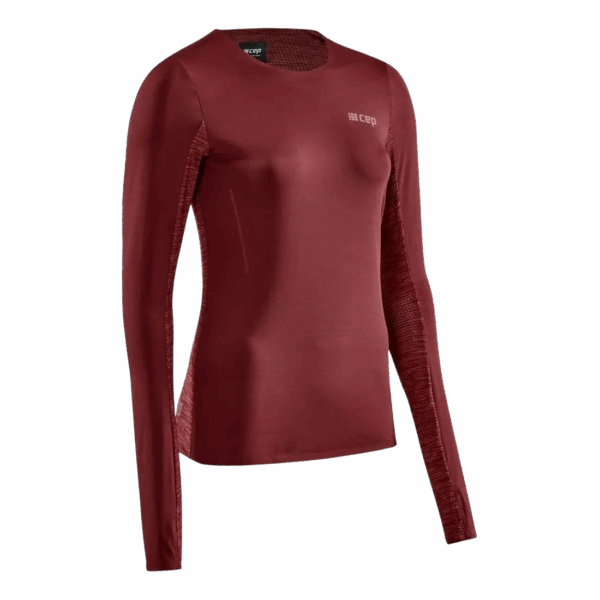 CEP RUN SHIRT LONG SLEEVE Damen Rot XL