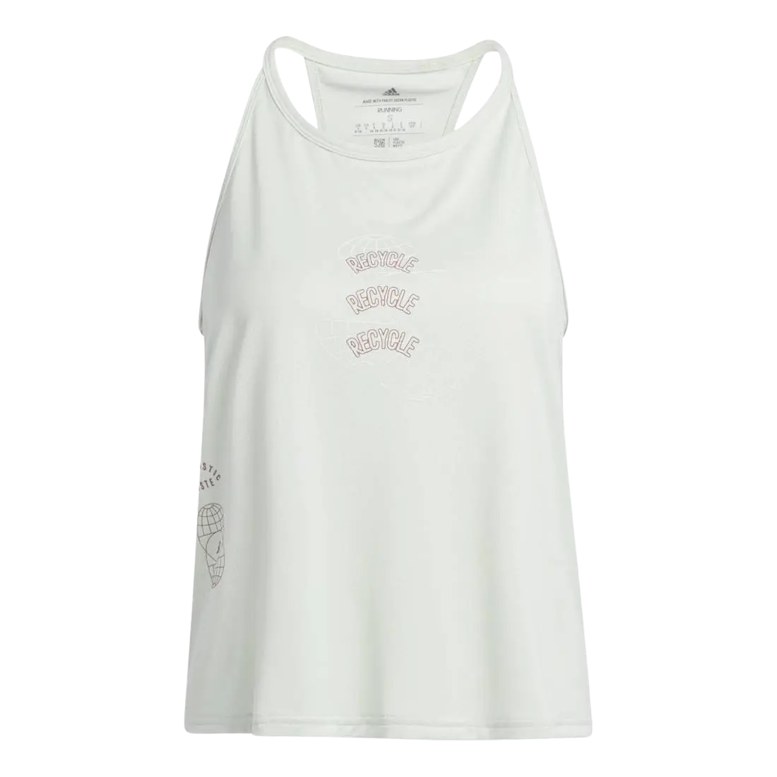 ADIDAS RUN FOR THE OCEANS TANKTOP Damen Grün S 1 ADIDAS RUN FOR THE OCEANS TANKTOP Damen Grün S
