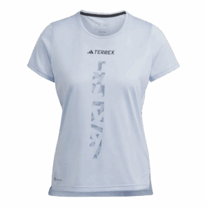 ADIDAS TERREX AGRAVIC TRAIL RUNNING T-SHIRT Damen Blau M