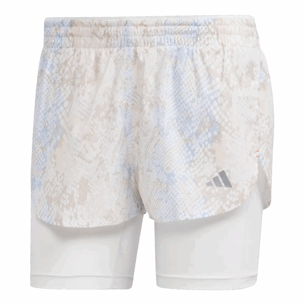 ADIDAS FAST 2IN1 AOP Damen Weiß S