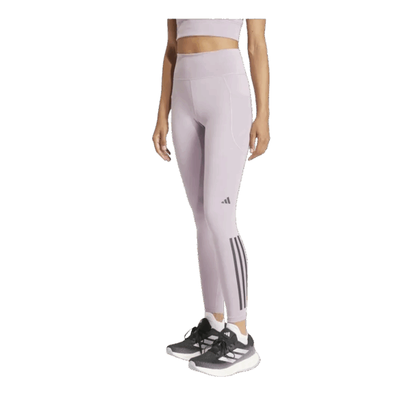 ADIDAS DAILYRUN 3 STRIPES 7/8-LEGGINGS Damen Violett M
