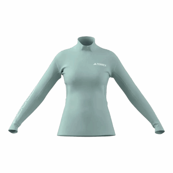 ADIDAS TERREX XPERIOR LONGSLEEVE Damen Türkis XL