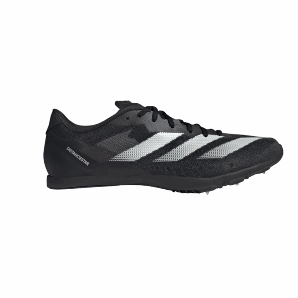 ADIDAS DISTANCESTAR Leichtathletik-Schuhe Unisex carbon black/zero metallic/footwear white 36 2/3