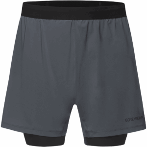 GORE WEAR CONCURVE 5INCH 2IN1 SHORTS Herren lab graphite / black L