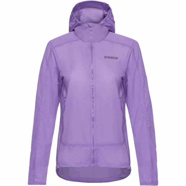 GORE WEAR  FERNFLOW HOODED WINDBREAKER Damen scrub purple XS
