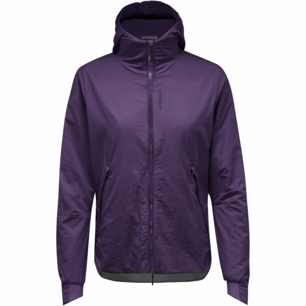 GORE WEAR CONCURVE WINDSTOPPER® Insulated Hooded Jacket Damen purple indigo S/38