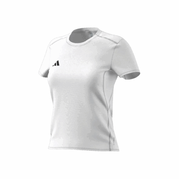 ADIDAS ADIZERO ESSENTIAL RUNNING TEE Damen Weiß XL