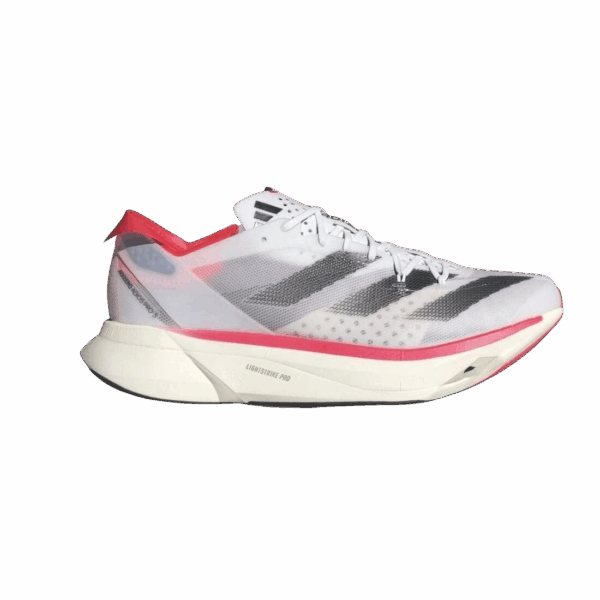 ADIDAS ADIZERO ADIOS PRO 3 Laufschuhe Herren white / black / red 48