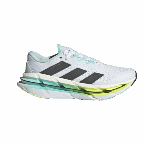 ADIDAS ADISTAR BYD Damen cloud white/night metallic/flash aqua