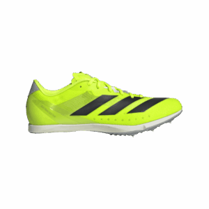 ADIDAS DISTANCESTAR Leichtathletik-Schuhe Unisex lucid lemon/carbon black/halo silver 38