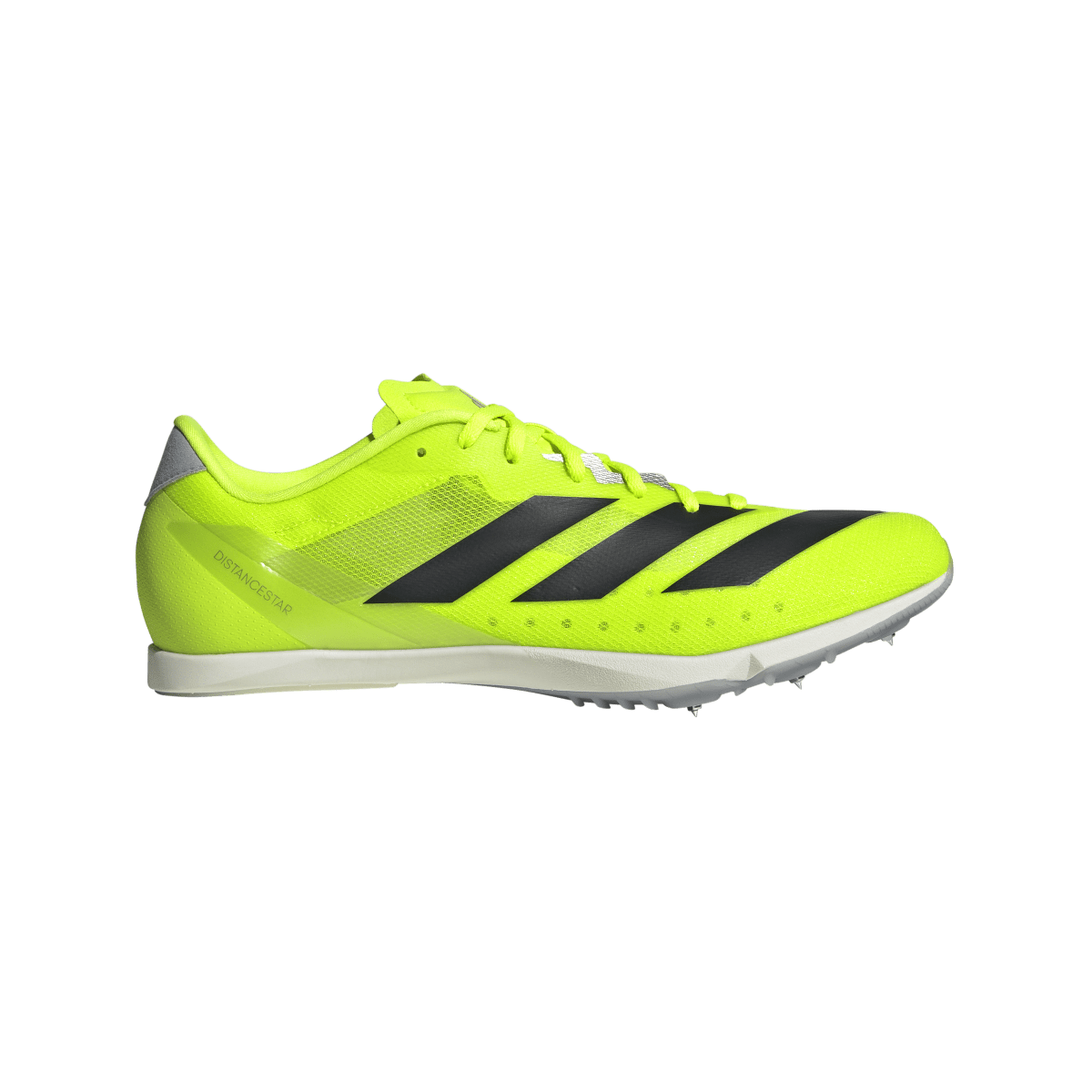 ADIDAS DISTANCESTAR Leichtathletik-Schuhe Unisex lucid lemon/carbon black/halo silver 46 2/3 1 ADIDAS DISTANCESTAR Leichtathletik-Schuhe Unisex lucid lemon/carbon black/halo silver 46 2/3