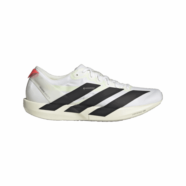 ADIDAS ADIZERO ADIOS 9 M Laufschuhe Herren FOOTWEAR WHITE/CARBON BLACK/SILVER METAL 42