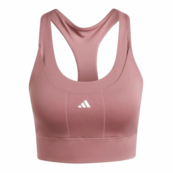 Adidas RUN POCKET BRA medium support Rosa XL